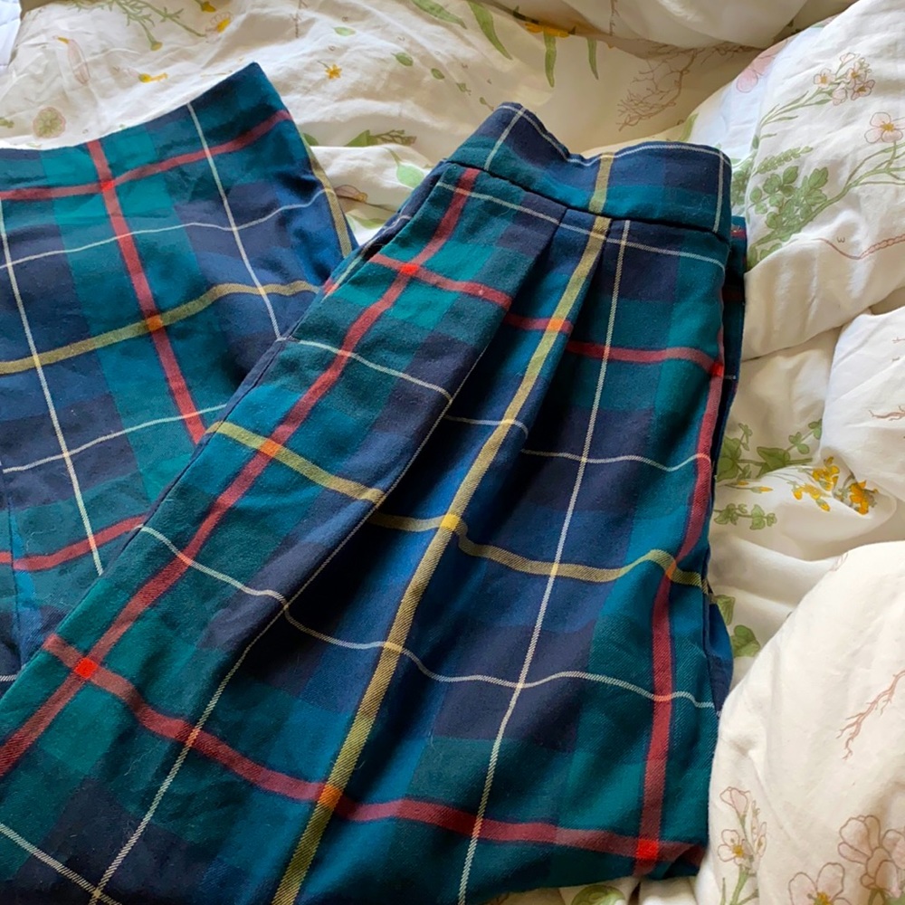 urban outfitters plaid slacks